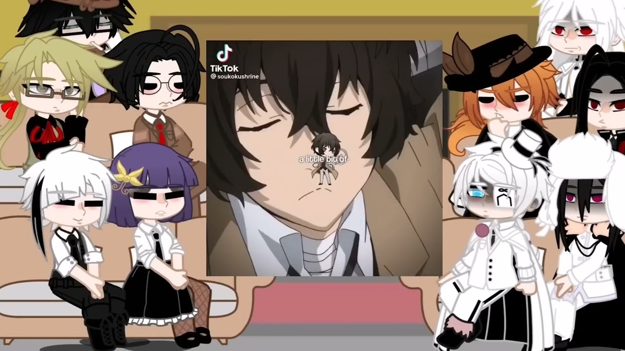 Bsd React to Dazai