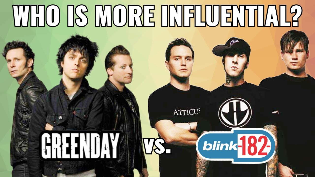 Green Day vs blink-182 - the most influential band in pop punk