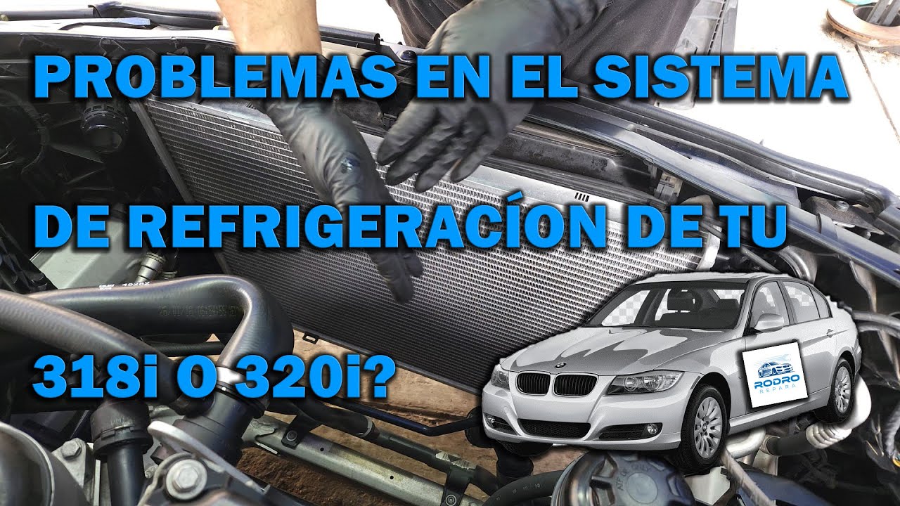 La mejor guia para reemplazar cualquier componente de refrigeración en BMW 320i 318i e90 motorN46!