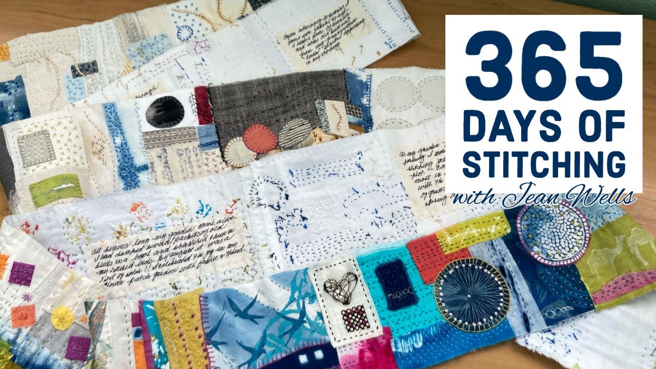 Jean Wells' 365 days of Stitching