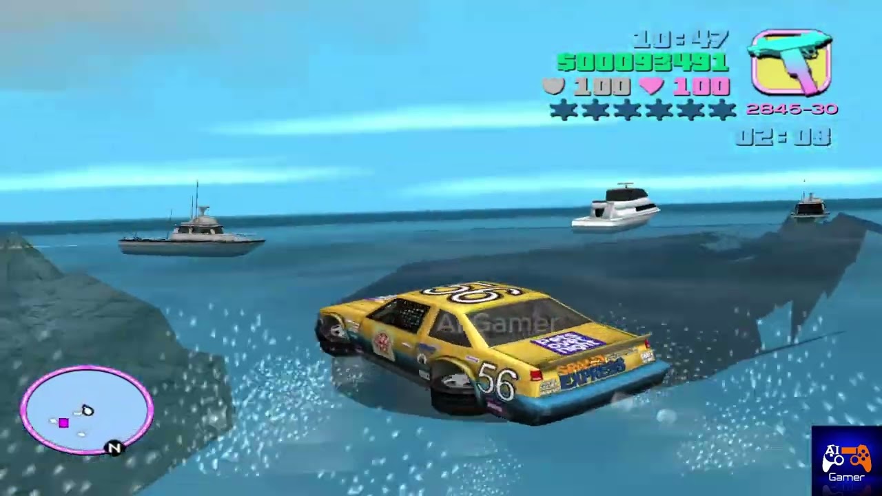 GTA VC The Boatyard Checkpoint Charlie Asset Complete gta vc boartyard mission #gta #gtavc #pcgaming