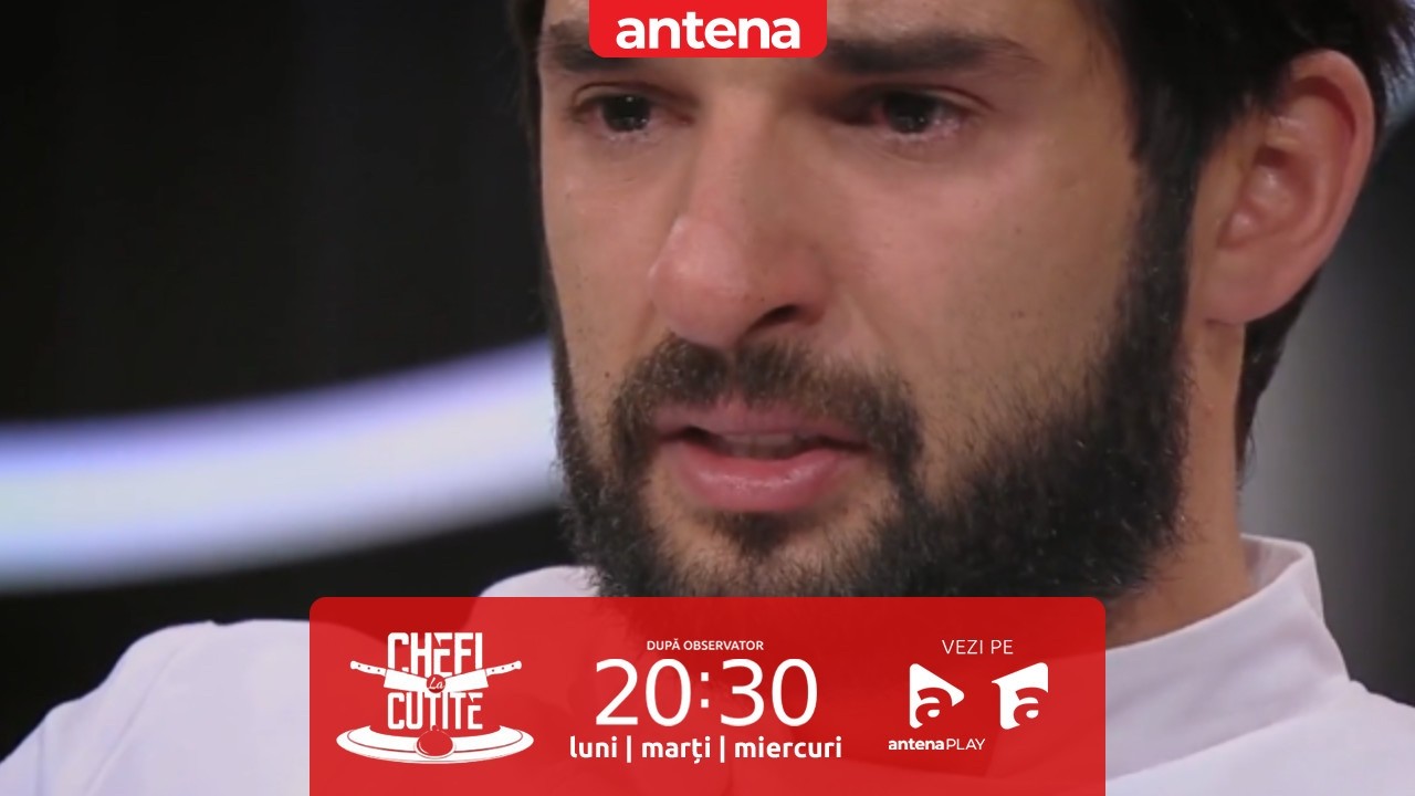Chef Richard a cedat psihic și a început să plângă în hohote! Care a fost motivul