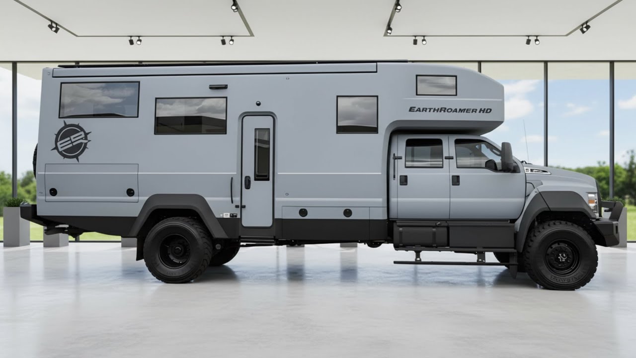 2026 Ford F 750 RV EarthRoamer: The $2 Million Apocalypse-Ready Mansion