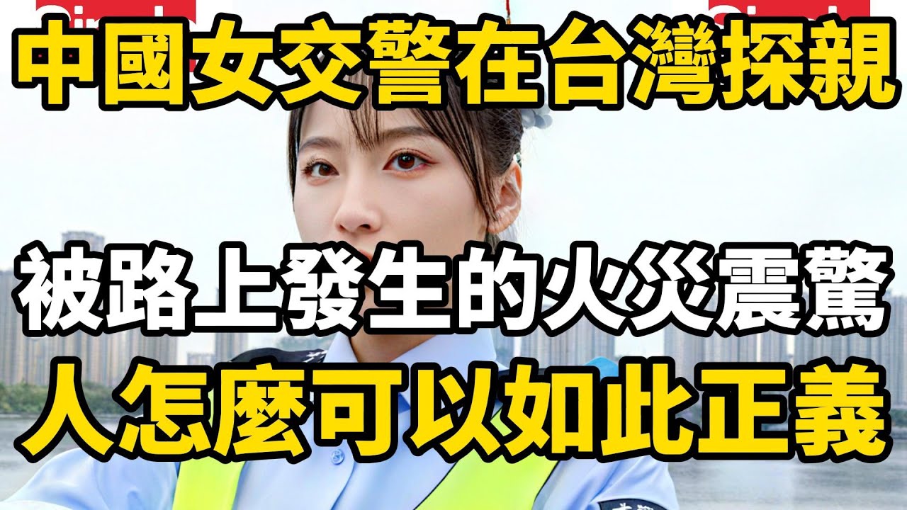 一位南京女交警來台灣探望遠嫁台灣的姐姐，在台灣公路無意遇見火災，結果接下來發生的一幕，讓她徹底改變了對人的看法，原來當人也可以善良和正義