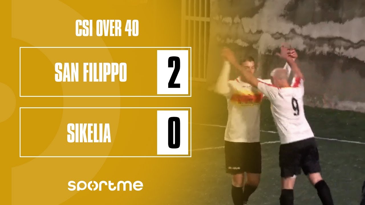 CSI Over40 | San Filippo vs Sikelia