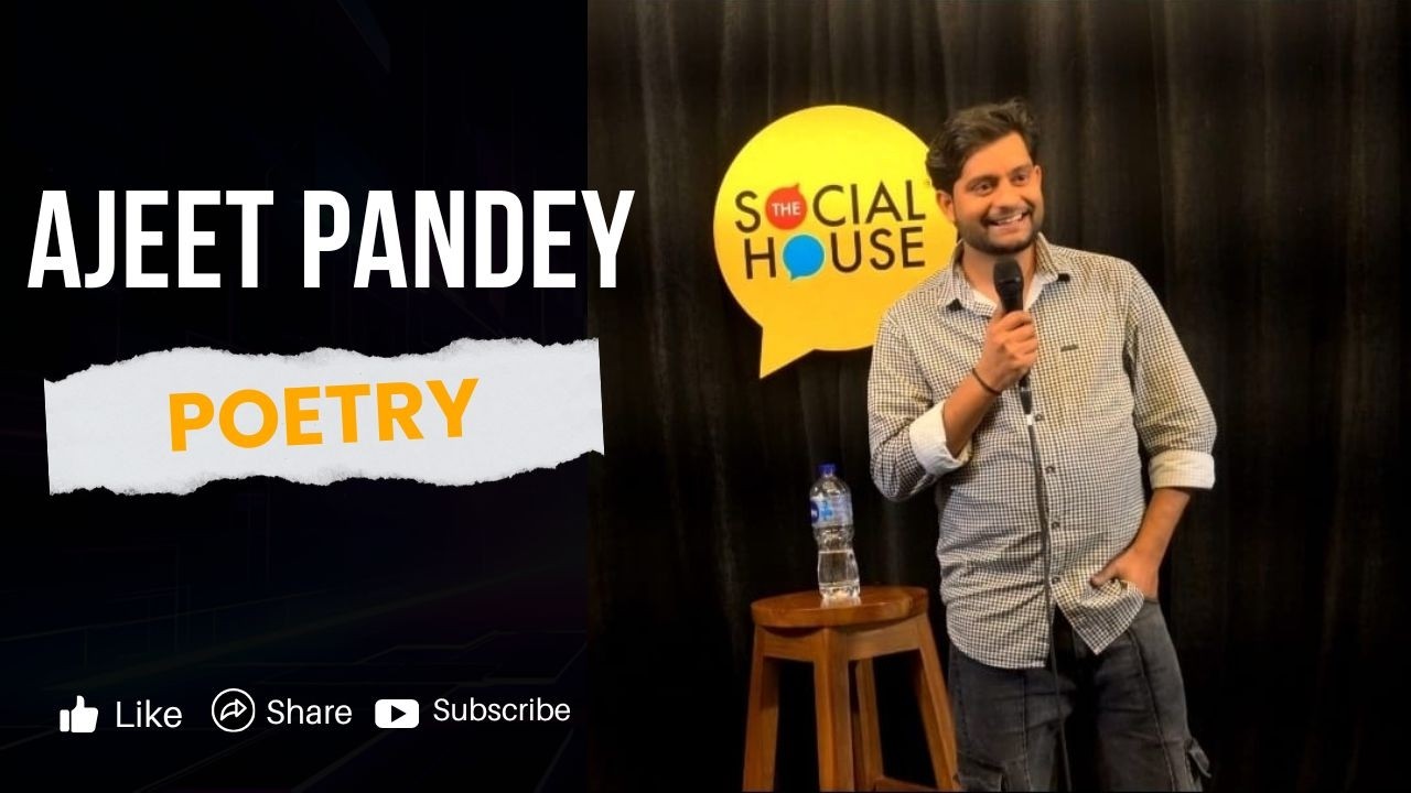 Poetry By Ajeet Pandey | Poetry, Comedy & Storytelling | Ink and Echoes @ajeetpandeypoetry