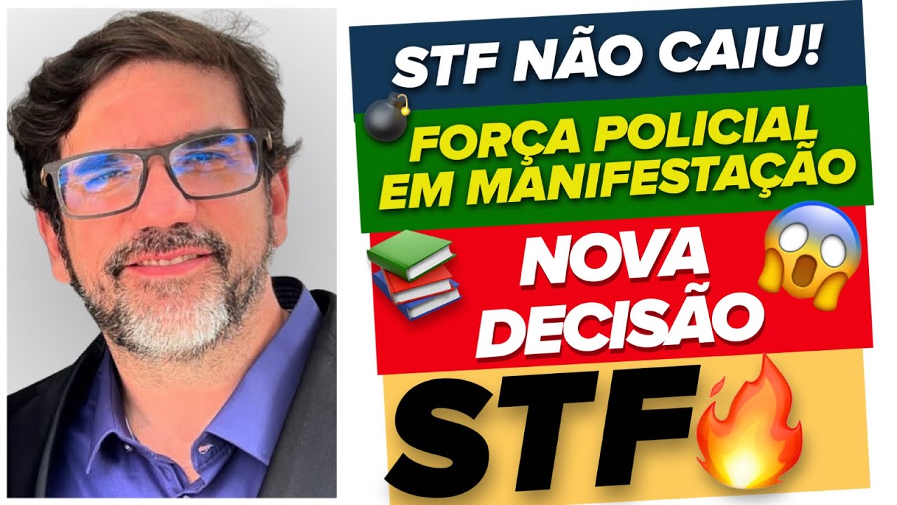 🔴😱 ATENÇÃO: STF NÃO CAIU! MANIFESTAÇÃO POPULAR E FORÇA POLICIAL 🔴