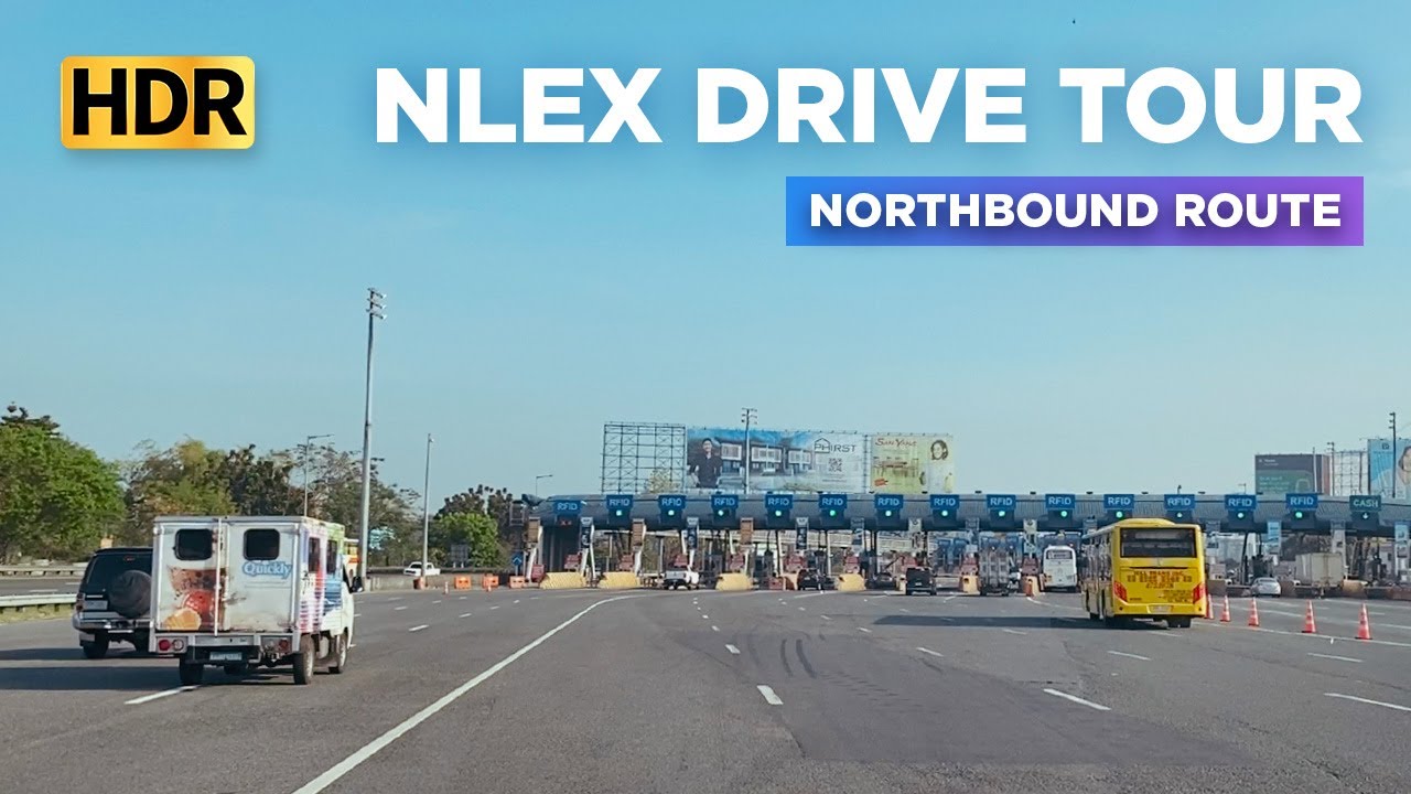NLEX DRIVE TOUR Northbound | Holy Week Road Trip 2023 | Balintawak to Sta. Ines Exit【HDR】
