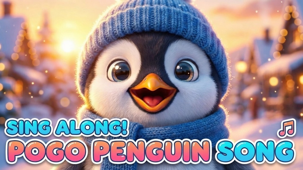 Pogo Penguin and His Family 🐧 | Fun Learning Dance for Toddlers | Fun Kids Rhyme