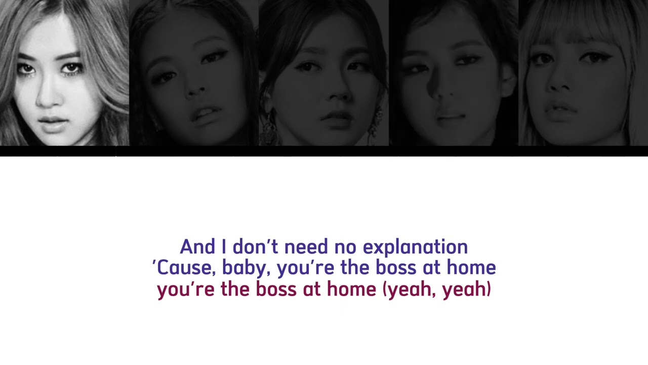 How would Blackpink ft. Miyeon (Pinkpunk 5 members) sing Work From Home by Fifth Harmony
