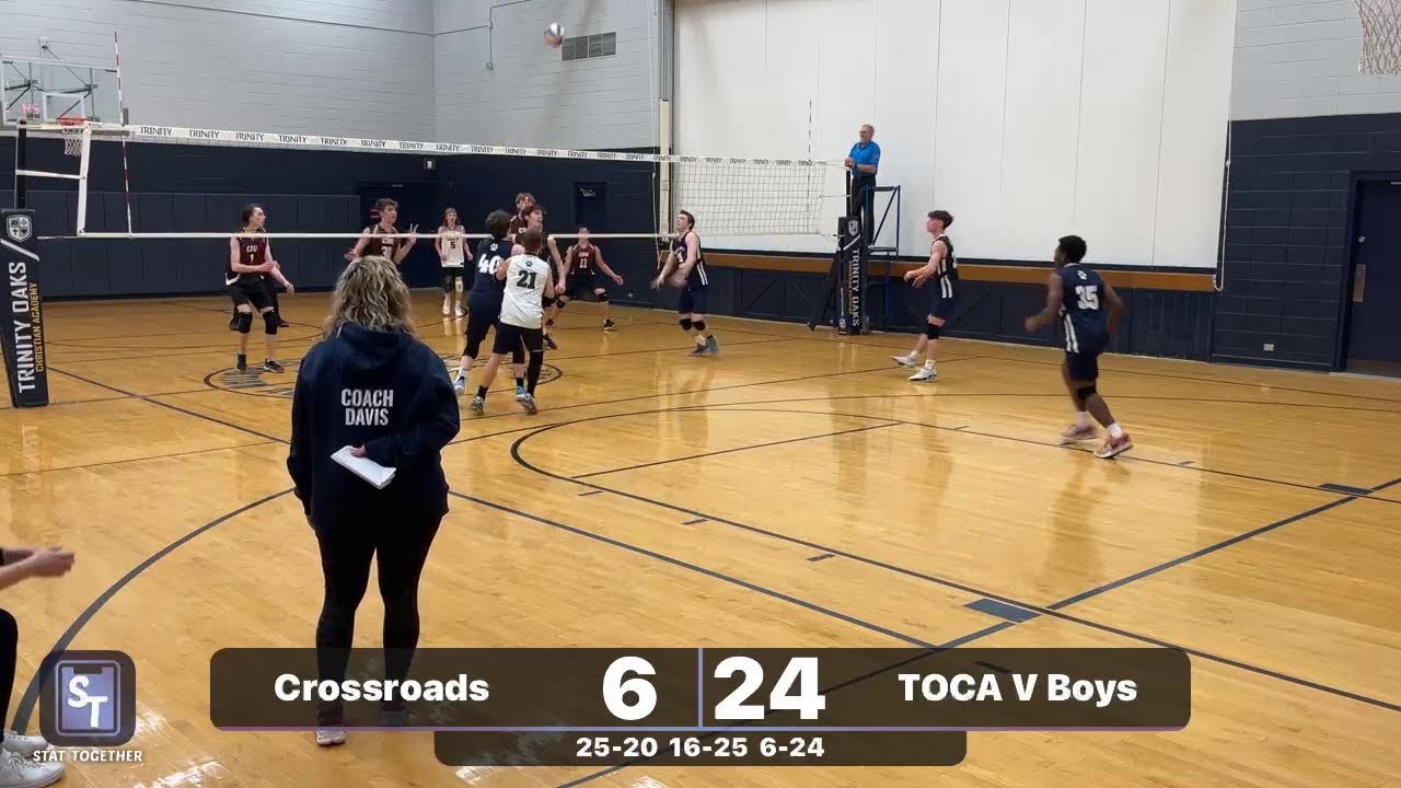 TOCA V Boys vs Crossroads - Varsity
