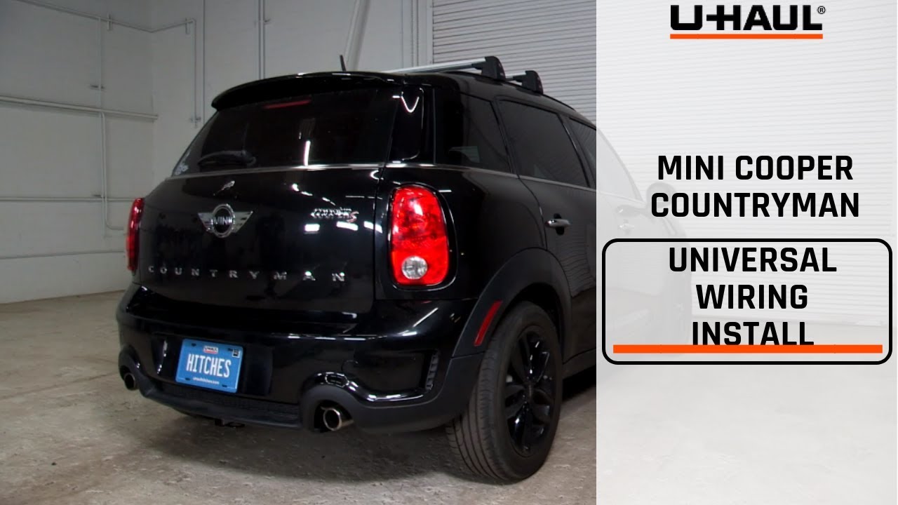 Mini Cooper Countryman Universal Trailer Wiring Harness Install