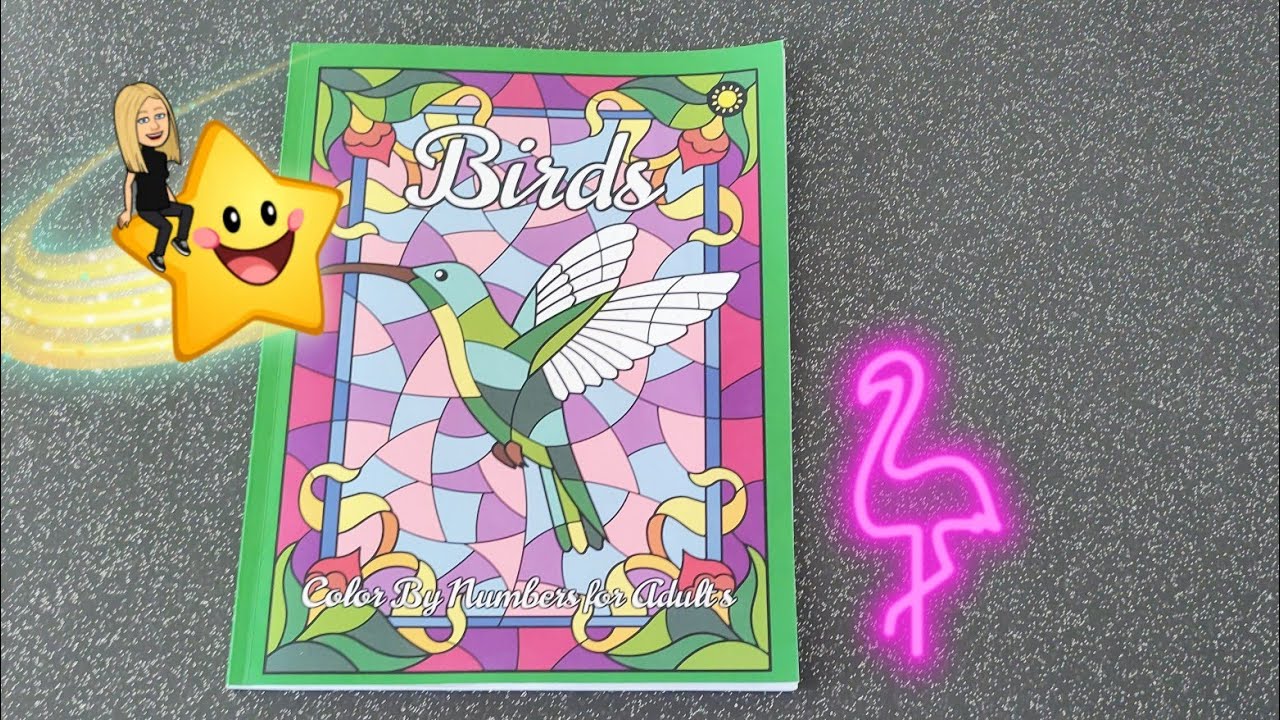 Présentation du nouveau livre Sunlife Drawing, Birds #coloringbook #coloriage #livrecoloriage