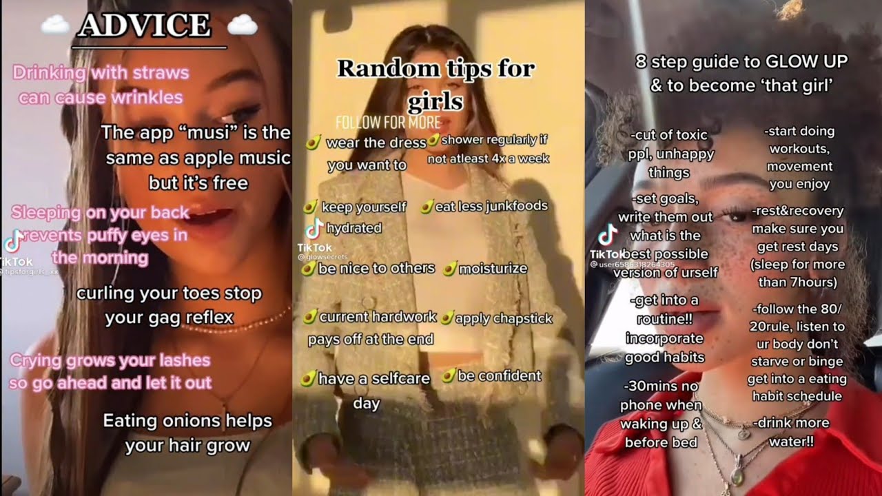 Glow Up Tips for Girls || TikTok Compilation