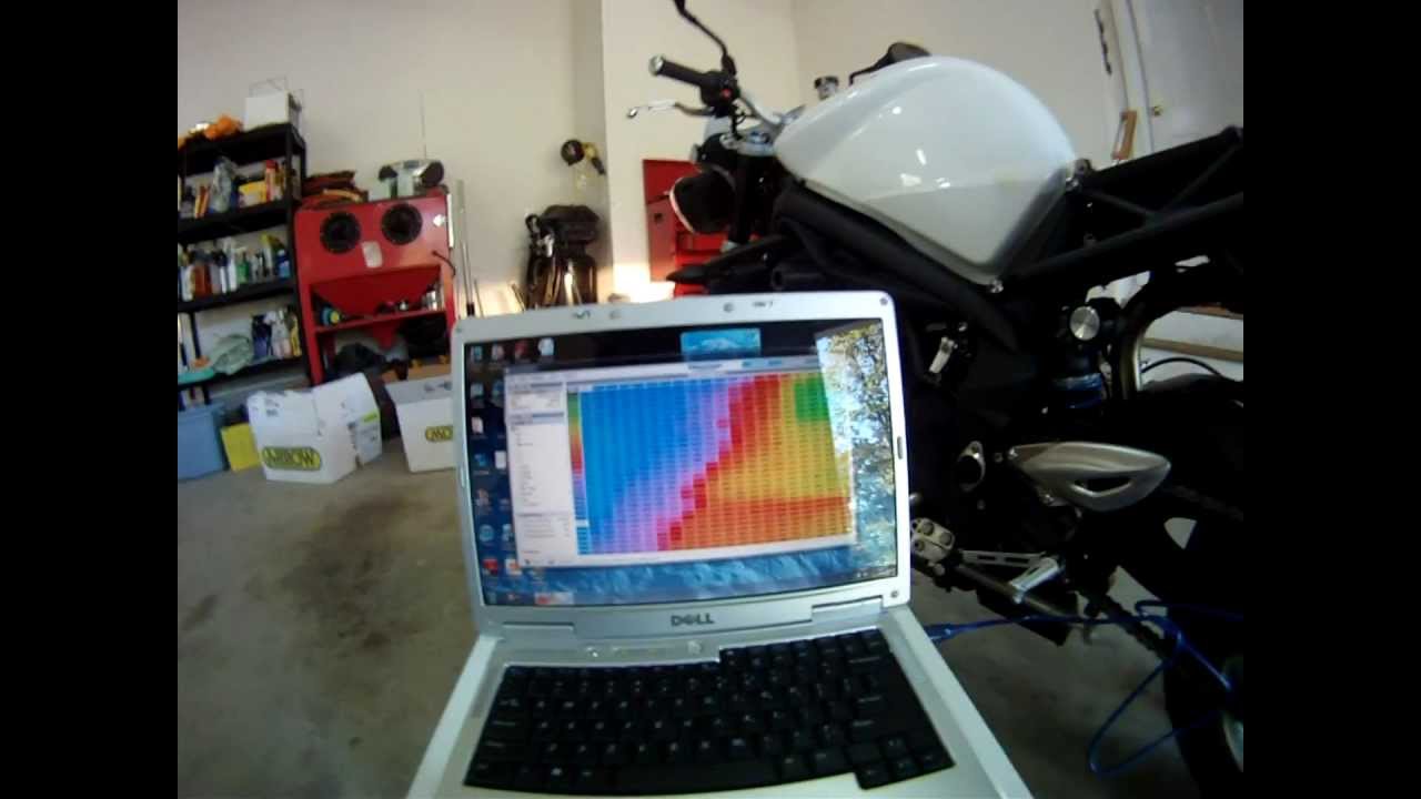 2012 Triumph Street Triple R arrow exhaust install