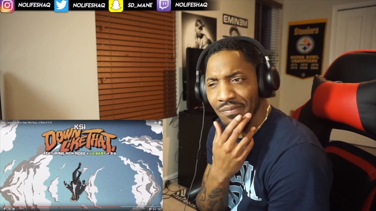 KSI DOING BIG THINGS FOR THIS PLATFORM! | Down Like That (feat. Rick Ross, Lil Baby & S-X) REACTION