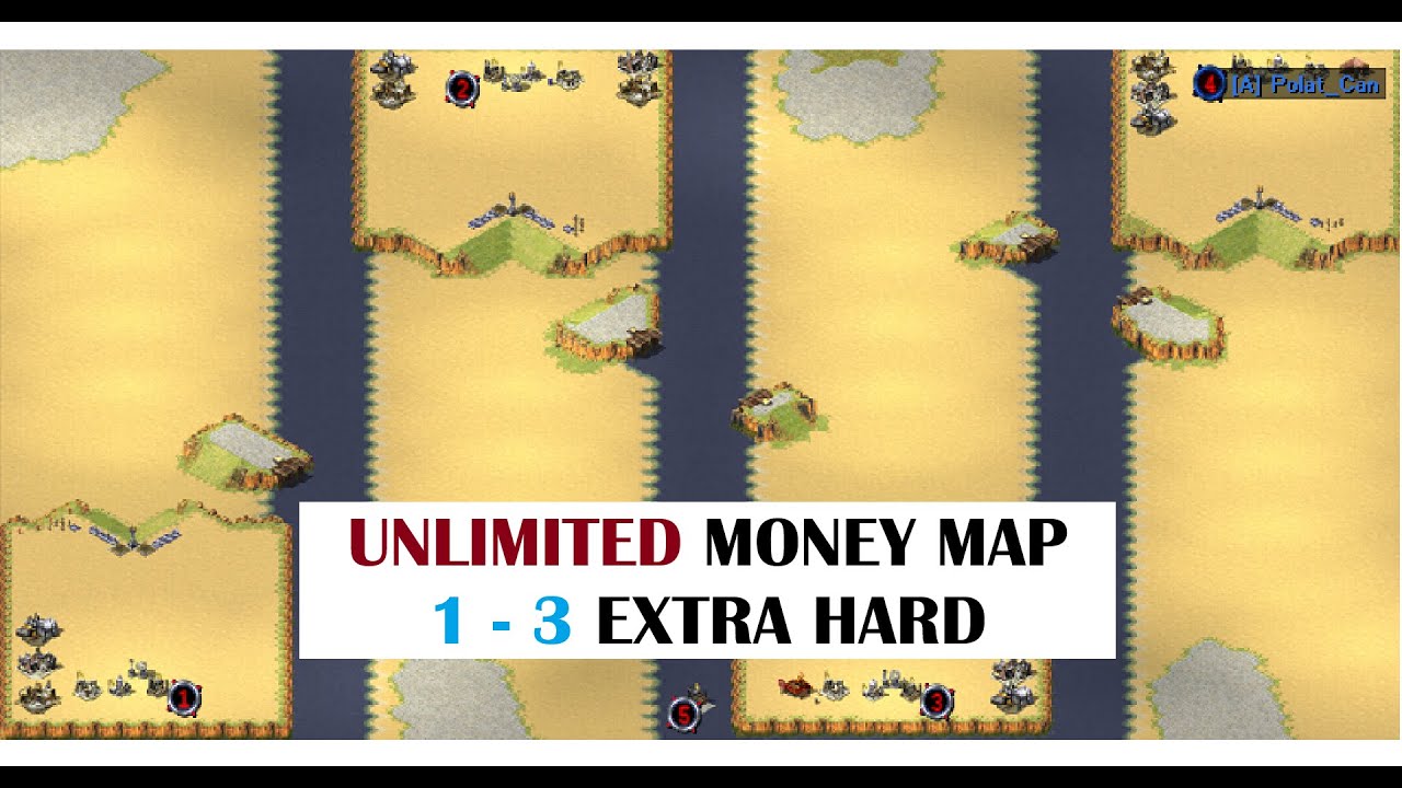 Red Alert 2 Gameplay | [Unlimited Money/ 1 - 3 Extra Hard]