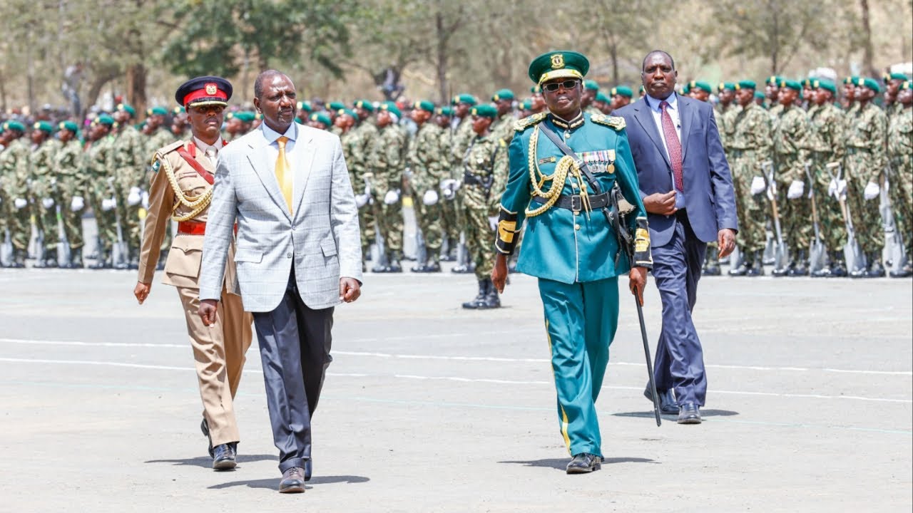 GILGIL LIVE!! PRESIDENT RUTO PRESIDES OVER NYS PASS OUT PARADE 2023!!