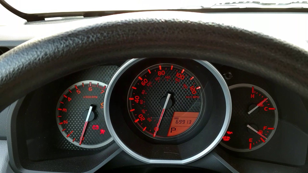 How to reset a maintenance light on a 2011 Toyota 4runner