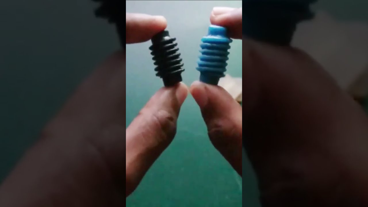 How to Make A Plastic Worm Gear at Home