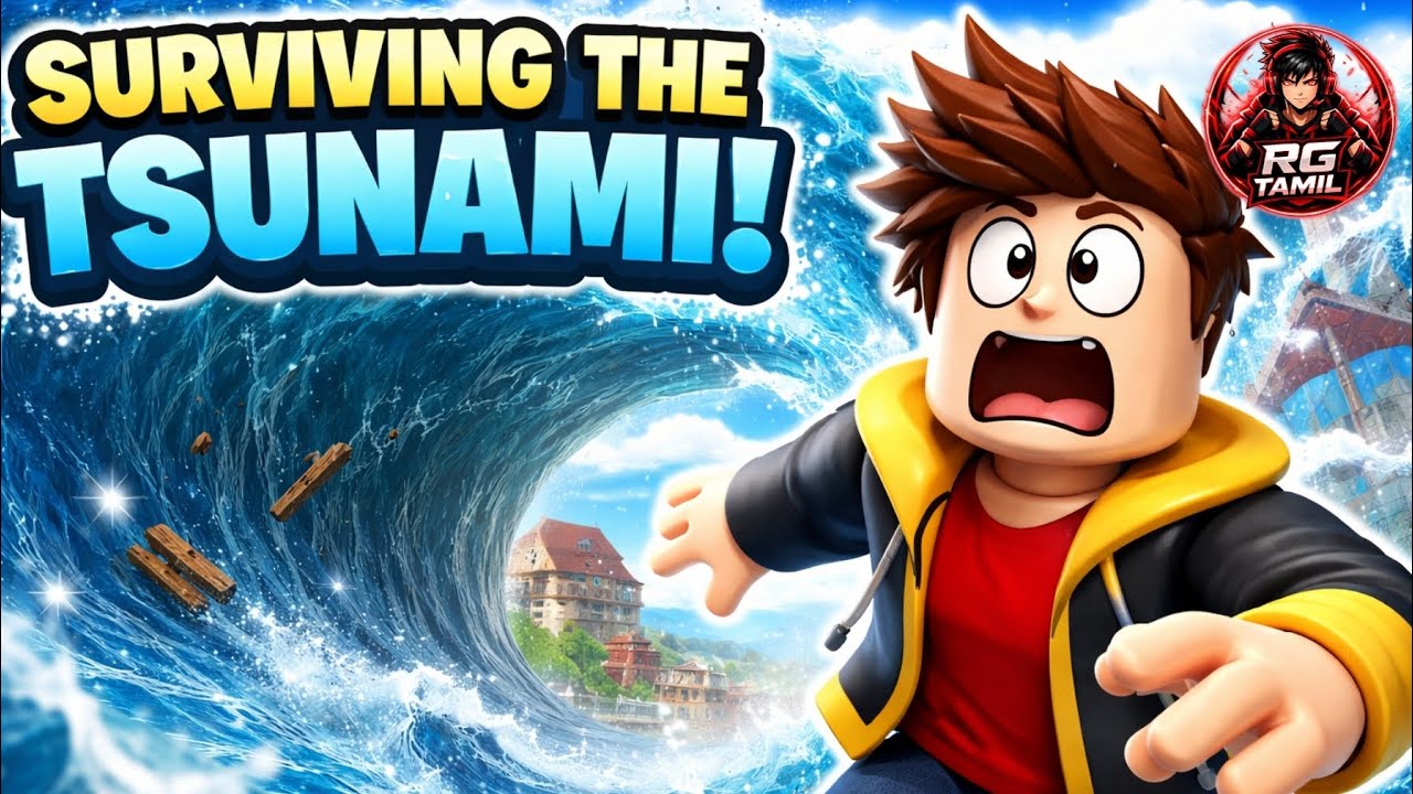 surviving natural disasters in Roblox in tamil full of fun 🤣🤣🤣