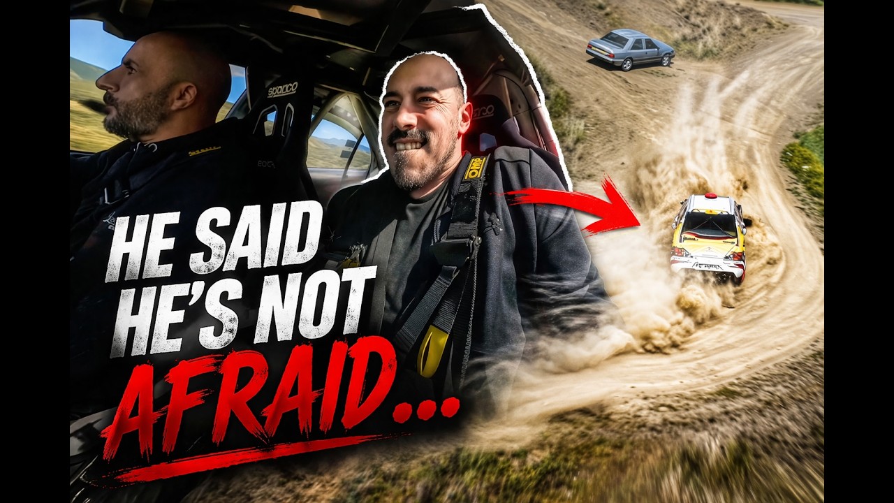He Said He&rsquo;s NOT Afraid of Rally&hellip; So I Took Him for a Ride!