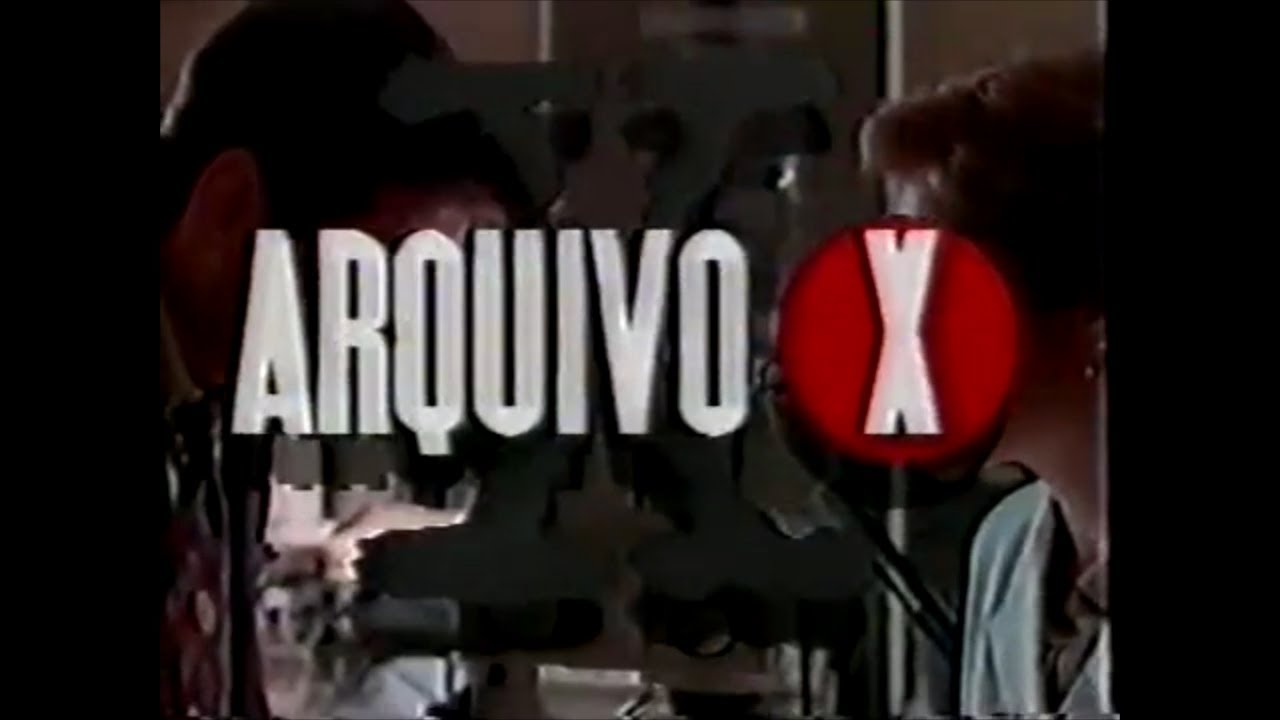 1995 - Chamada série Arquivo X - Record (14/03/1995)