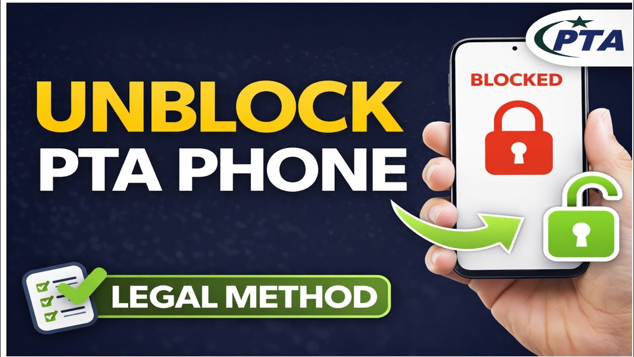 How to Unblock PTA Blocked Phone in Pakistan | PTA Tax Unblock Method 2026