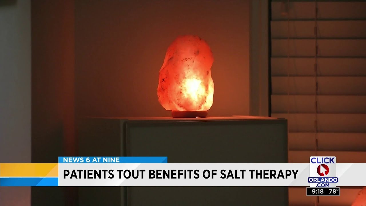 Patients tout benefits of salt therapy