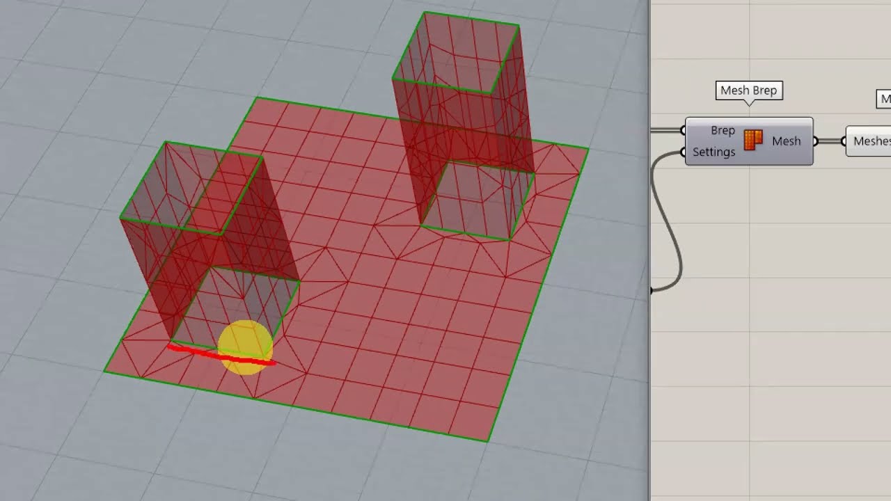Mesh Modelling - Chapter 06 | Brep to Mesh Conversion | Rhino & Grasshopper Tutorial