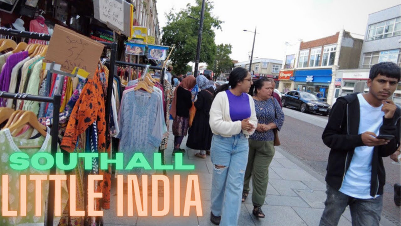 Southall Broadway (Little India) Full Walking Tour | 4K HDR