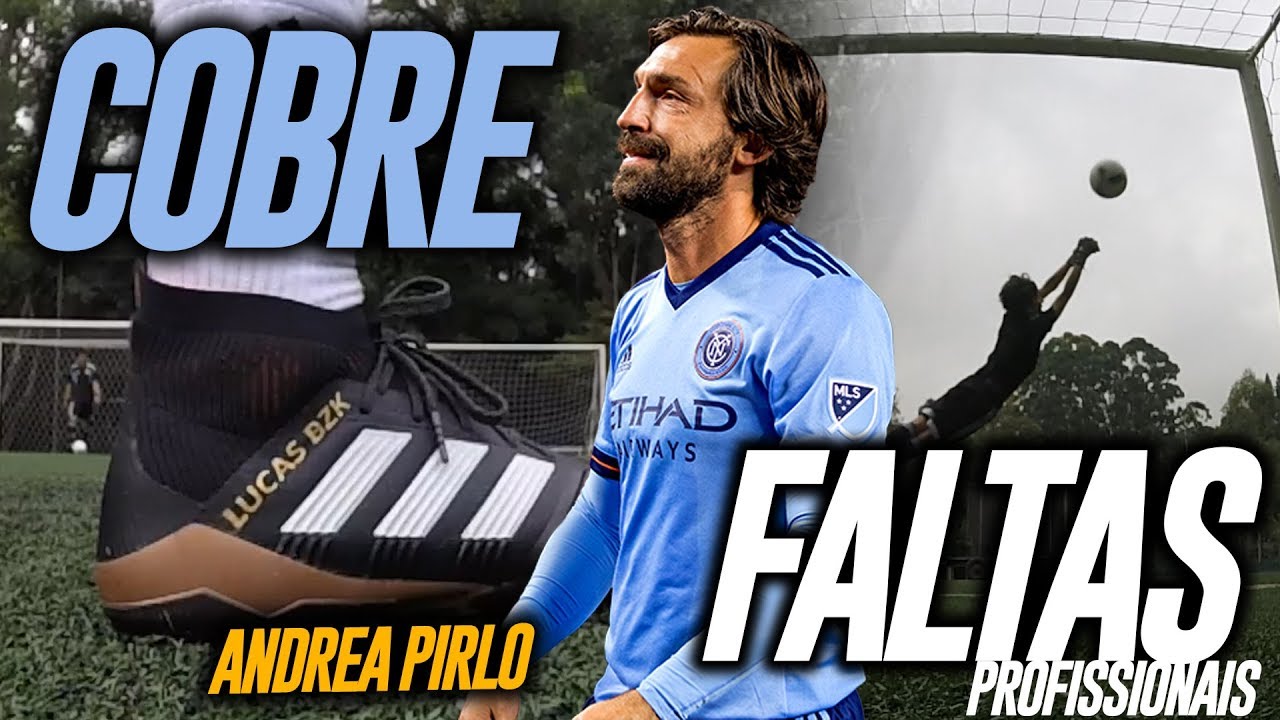 APRENDA A BATER FALTAS PROFISSIONAIS  ESTILO ANDREA PIRLO II { BZK }