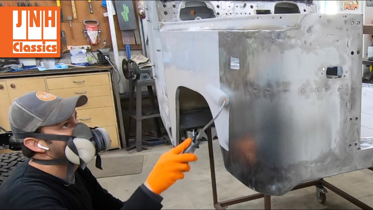 FJ40 Restoration (Episode 38) - Inner Fender Well & Primer