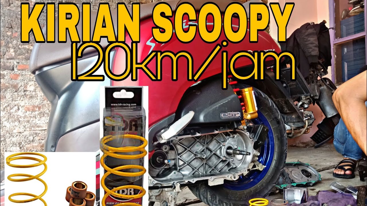 KIRIAN SCOOPY - UPGRADE KIRIAN CVT SCOOPY