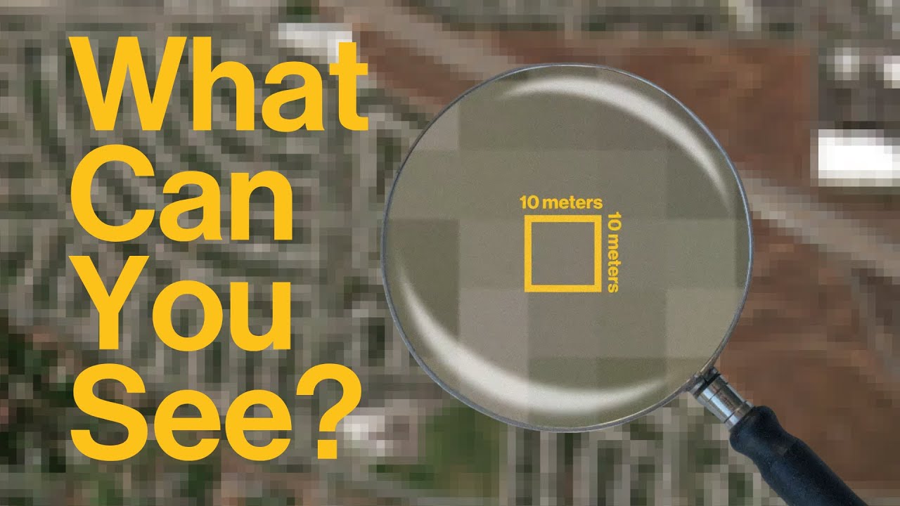 How Satellite Resolution Works: This Is 10 m