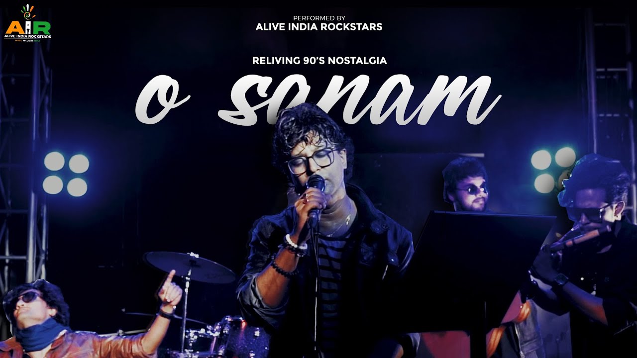 O Sanam Reprised | Alive India Rockstars - AIR | 90's Nostalgia - Indie Pop | Lucky Ali
