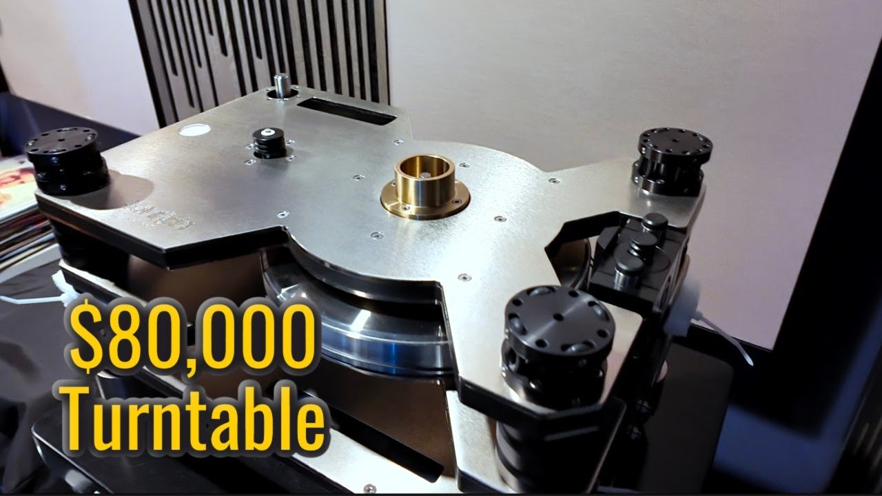 $80,000 Turntable Set Up With An Optical Cartridge!