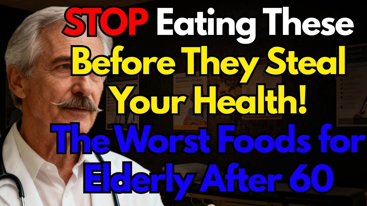 STOP Eating These Before They Steal Your Health! | The Worst Foods for Elderly After 60
