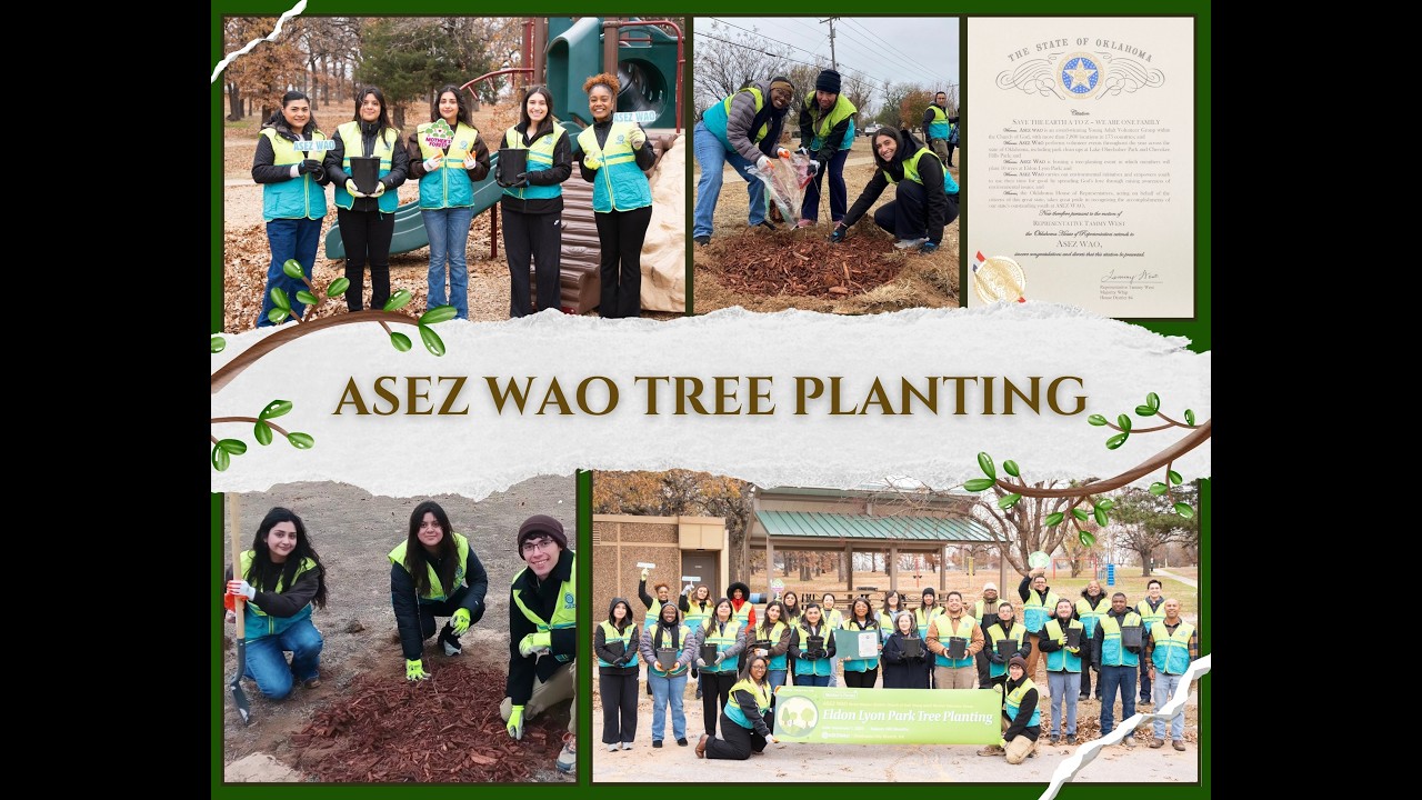 WMSCOG | ASEZ WAO | Tree Planting | Oklahoma City
