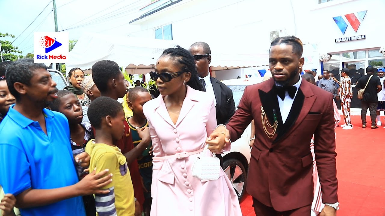 MAHABA Mazito ya DIAMOND PLATNUMZ kwa ZUCHU nyumbani kwao ZANZIBAR