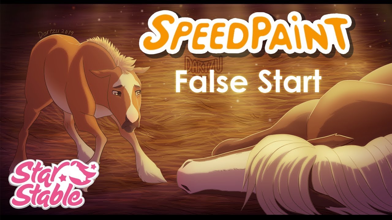 Speedpaint - False Start - Star Stable Online OC