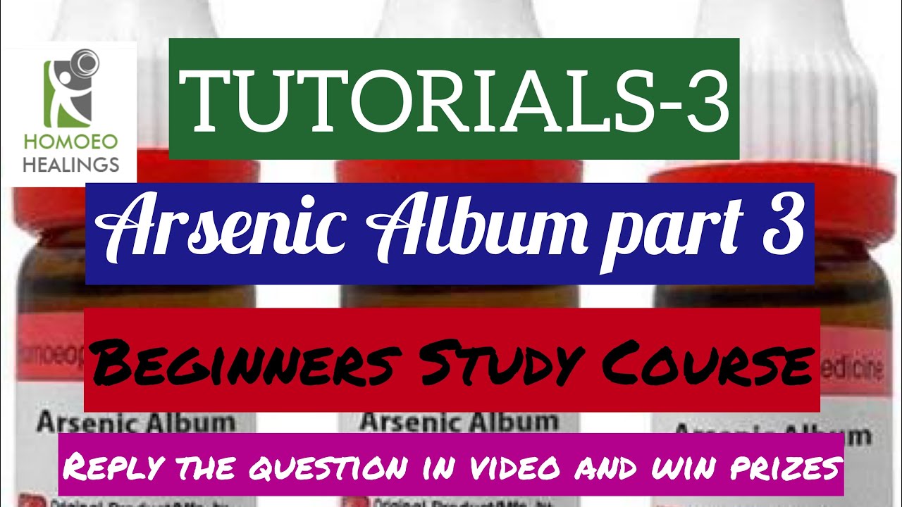 | TUTORIALS-3 | ARSENIC ALBUM PART 3 | DR NEELAM AVTAR SINGH | HINDI | Video 65