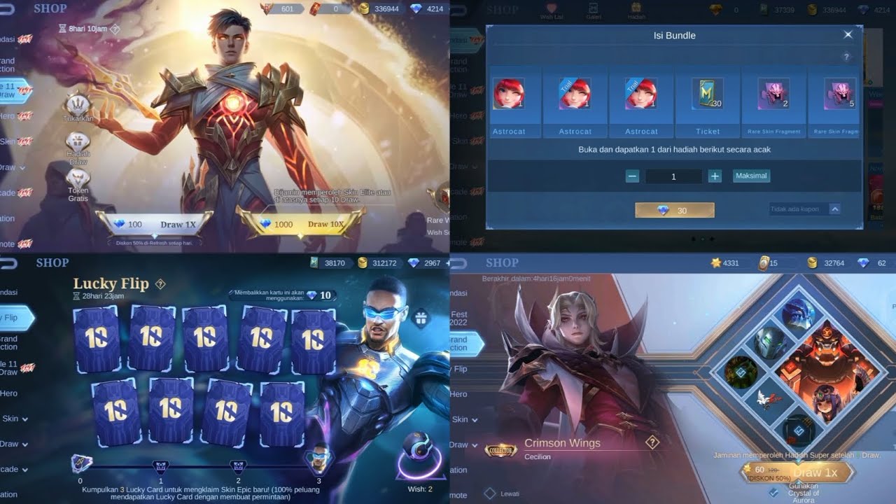 Draw Event 11.11, Epic Limited Bundle, Lucky Flip & Collector [ Ichigeky no Skin ]