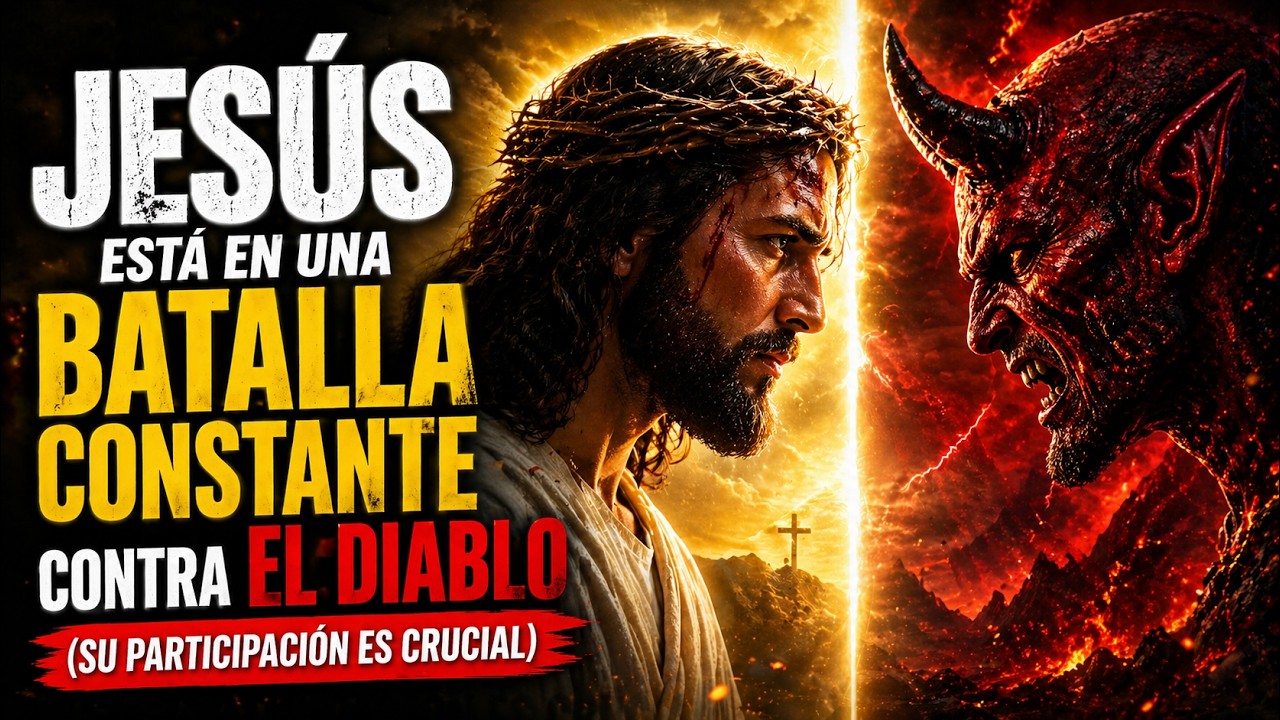 JESÚS ESTÁ EN UNA BATALLA CONSTANTE CONTRA EL DIABLO(SU PARTICIPACIÓN ES CRUCIAL) - Mensajes Divinos