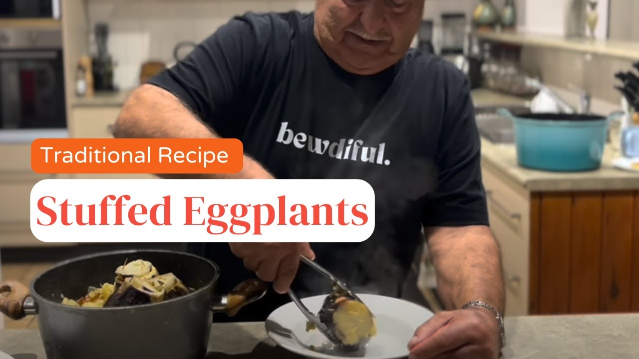 Traditional Pugliese Recipe Stuffed Eggplants | Melanzane Ripiene Con Patate