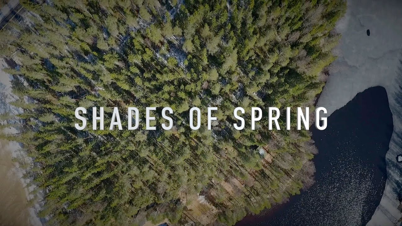 Shades of Spring - A Drone flight in Finland