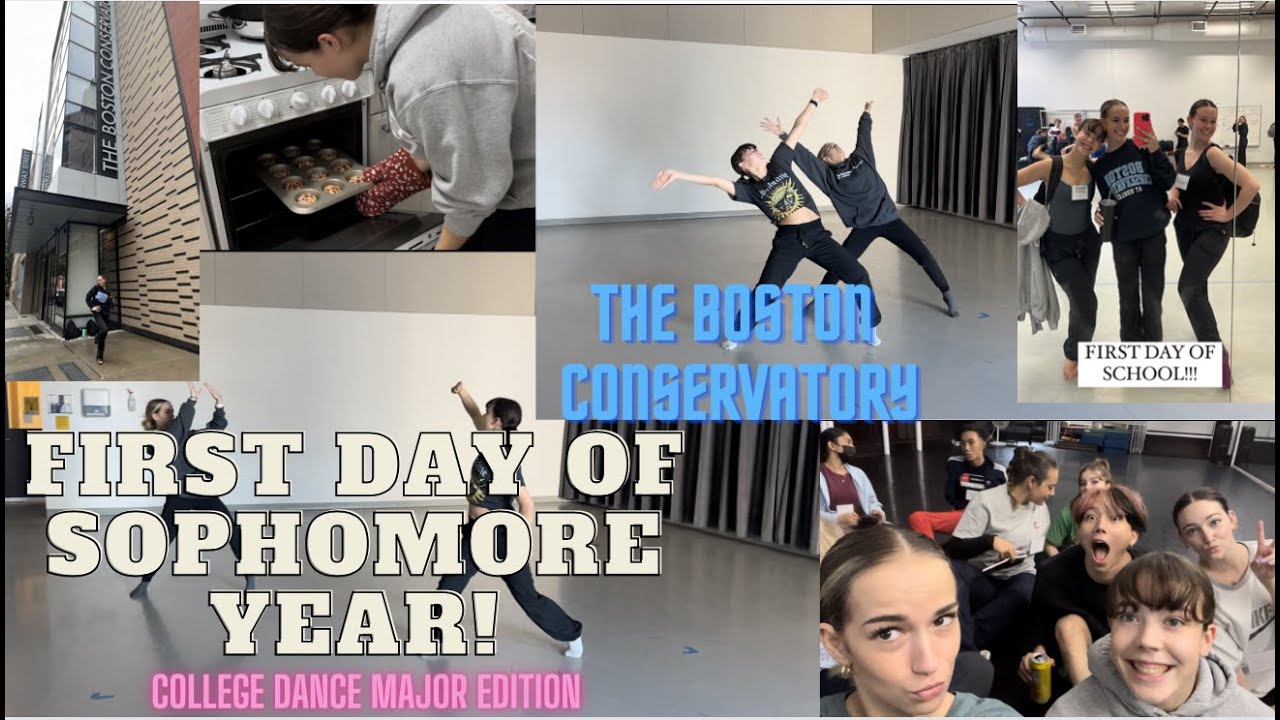 first day of school @ the boston conservatory! SOPHOMORE YEAR