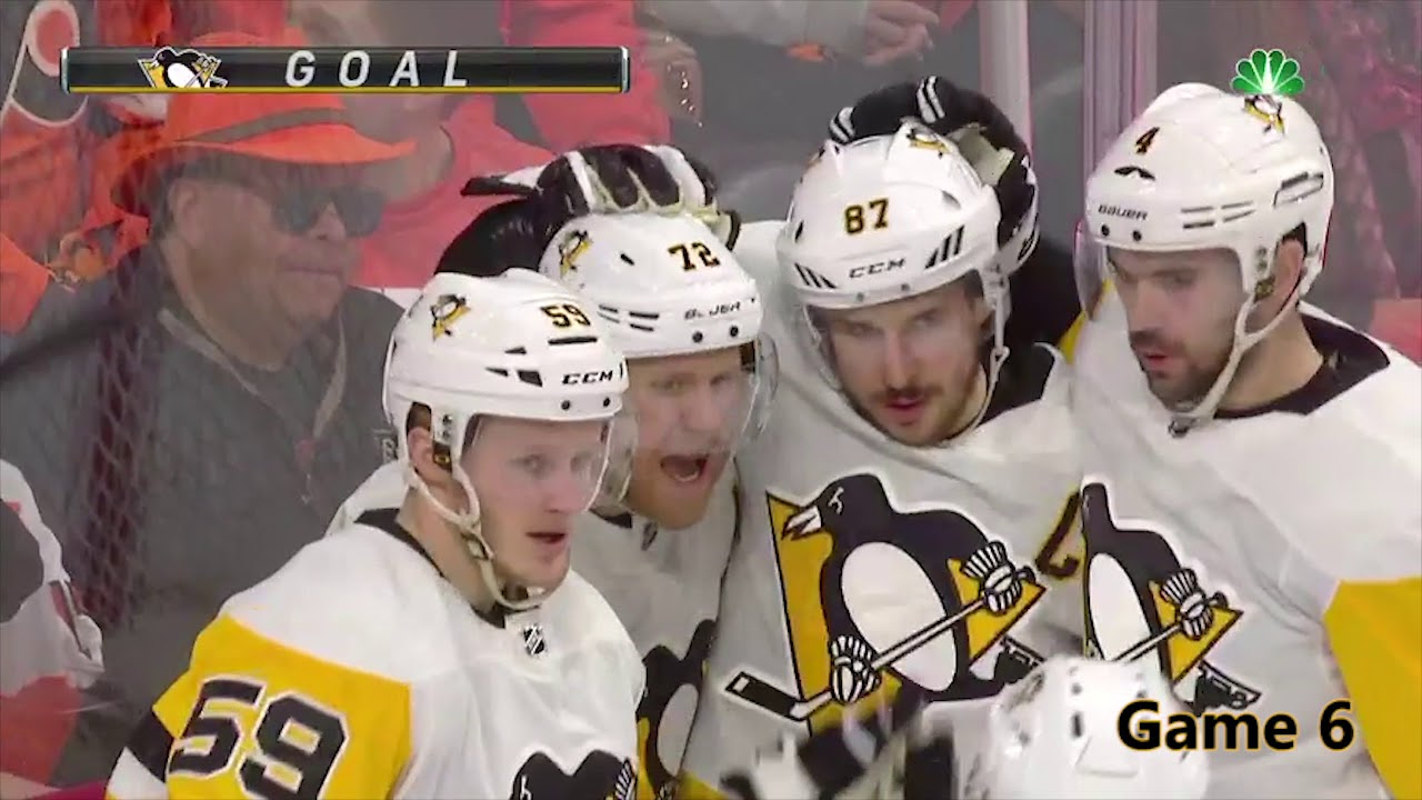 Pittsburgh 2018 Playoff Goals