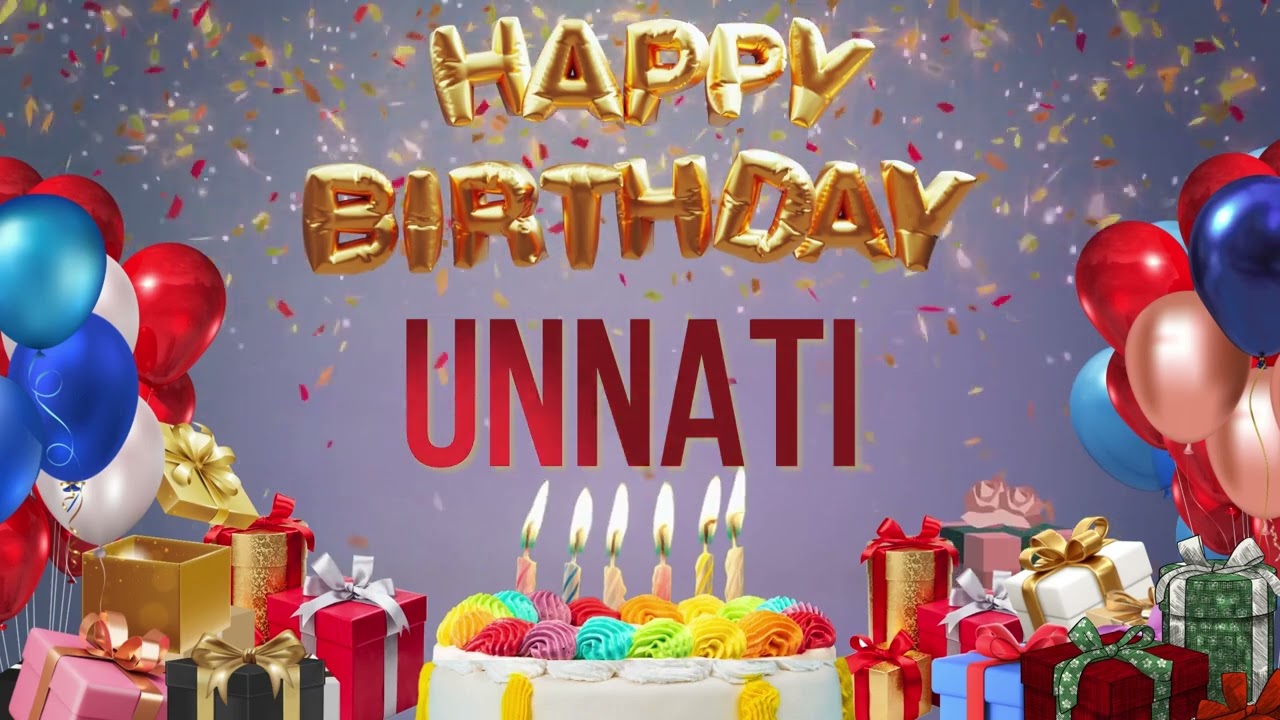 Unnati - Happy Birthday Unnati