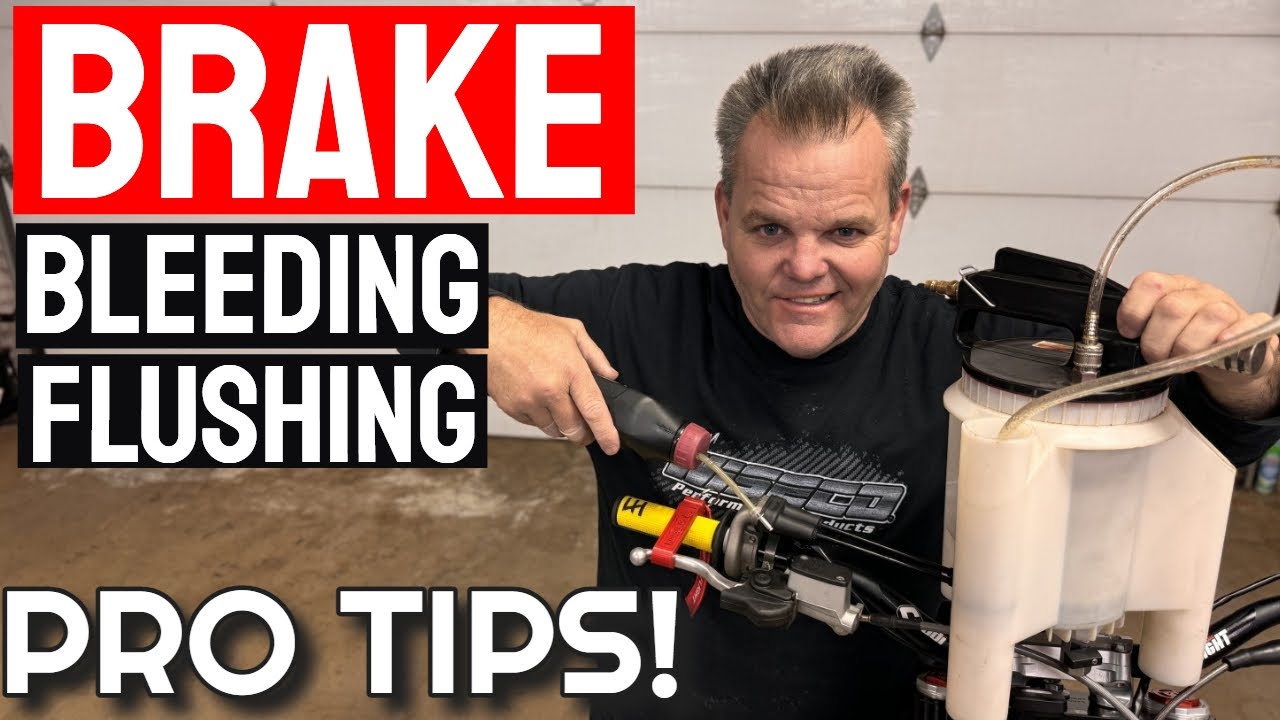 Dirt Bike Brake Bleeding Tips